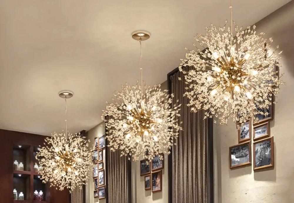 crystal chandelier dining room