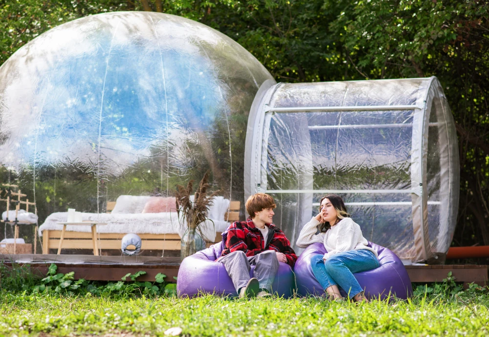 inflatable bubble tent camping
