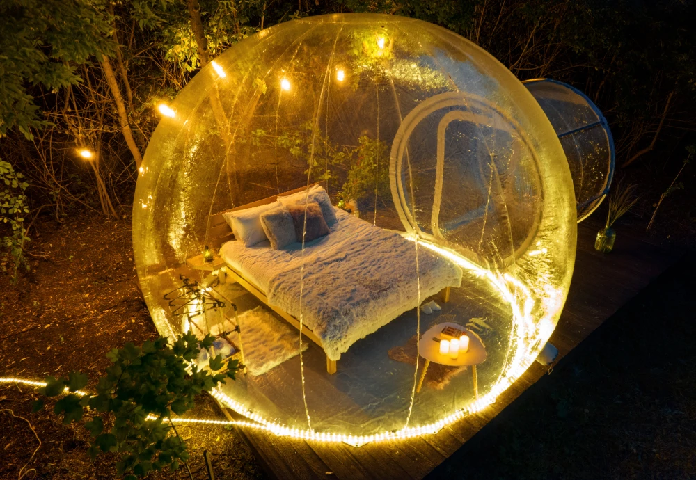 bubble tent camping