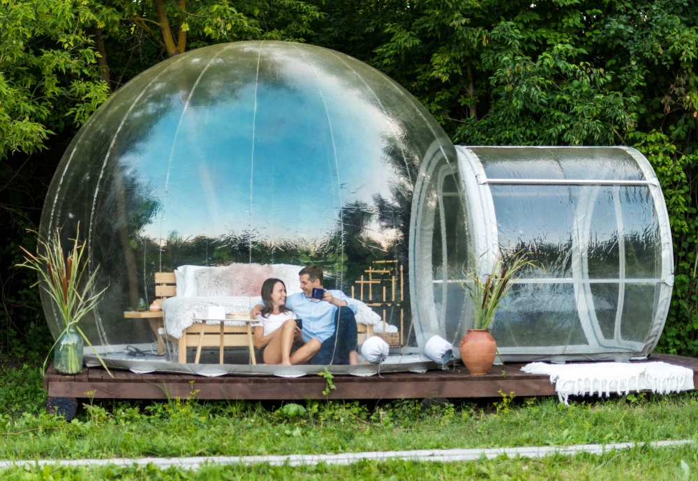 cosy bubble tent