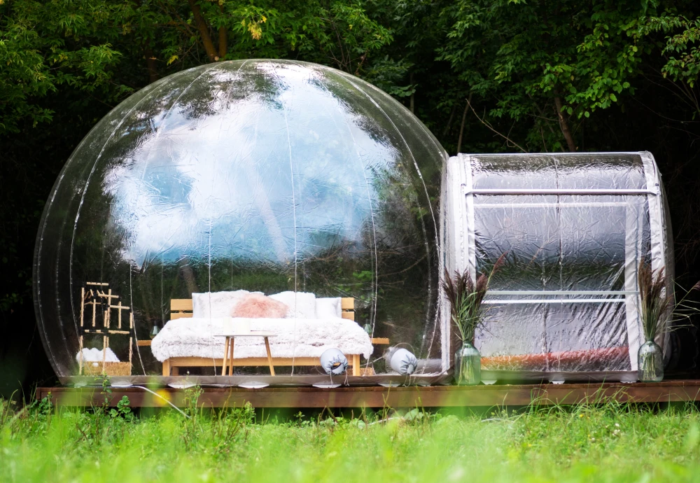 bubble tent dome outdoor