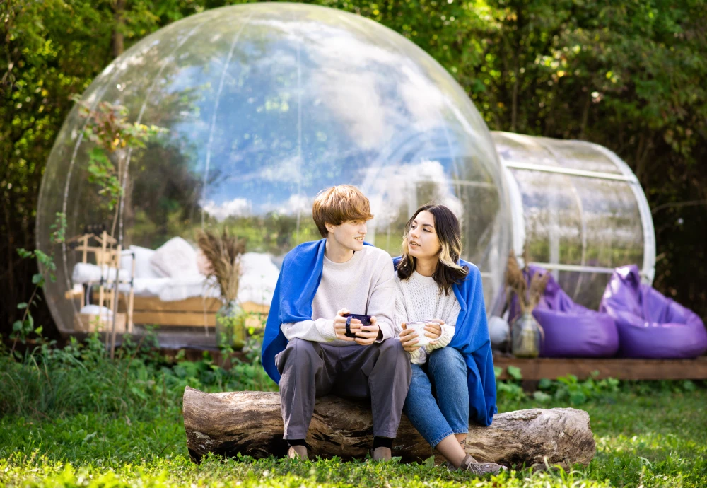 stargazing bubble tent